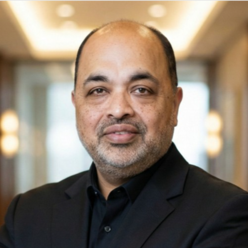 Portrait of Raj Menon